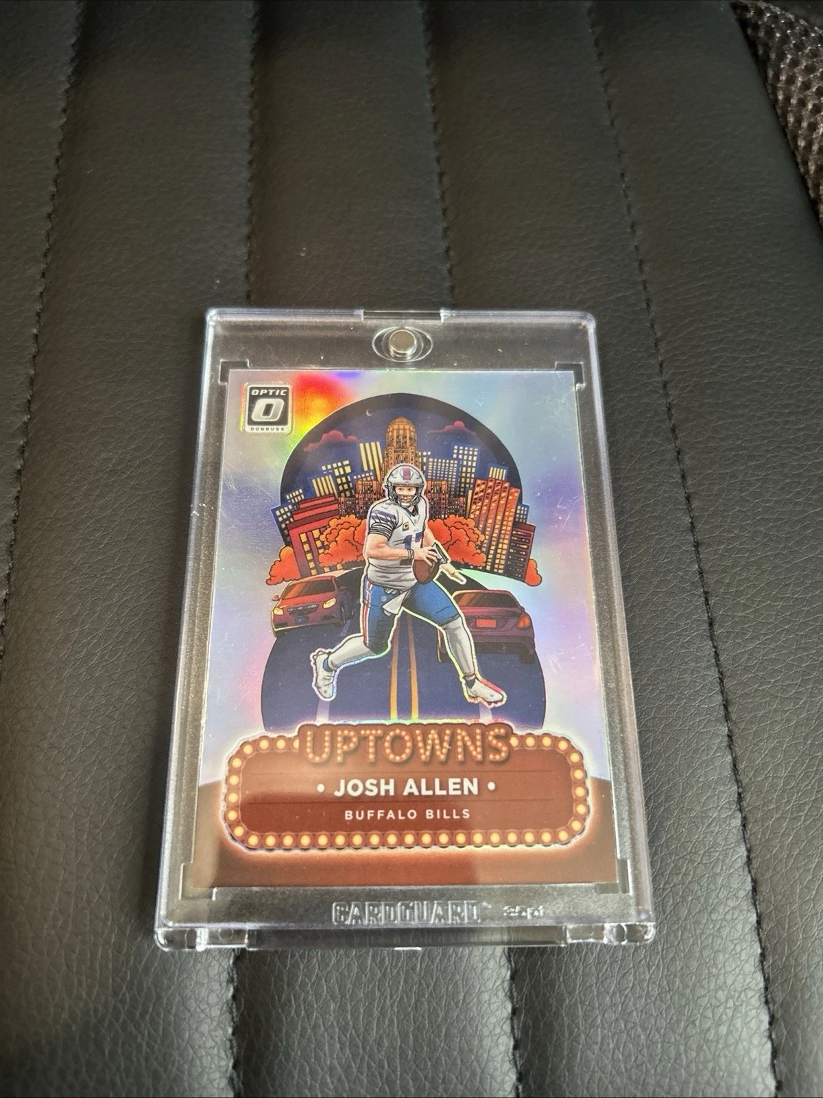 2024 Josh Allen Uptowns Donruss Optic Football #16 Casehit MVP Bills!