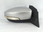 2013 Ford Focus Passenger Right Side View Manual Door Mirror Silver Q6JI7