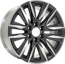 Oe Ca91 Gunmetal W Polished Face 24x10 6x139.7 Et28 Wheel