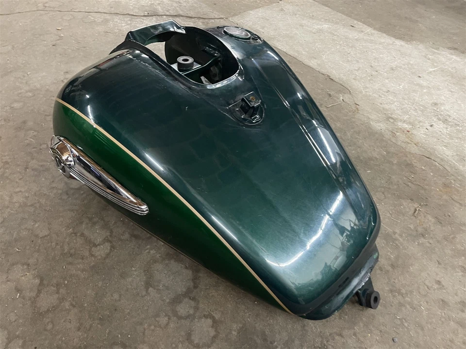 Kawasaki Vulcan Nomad 1500 VN1500 98 99 00 01 02 03-08 OEM tanque de gasolina verde Foto 2 de 4