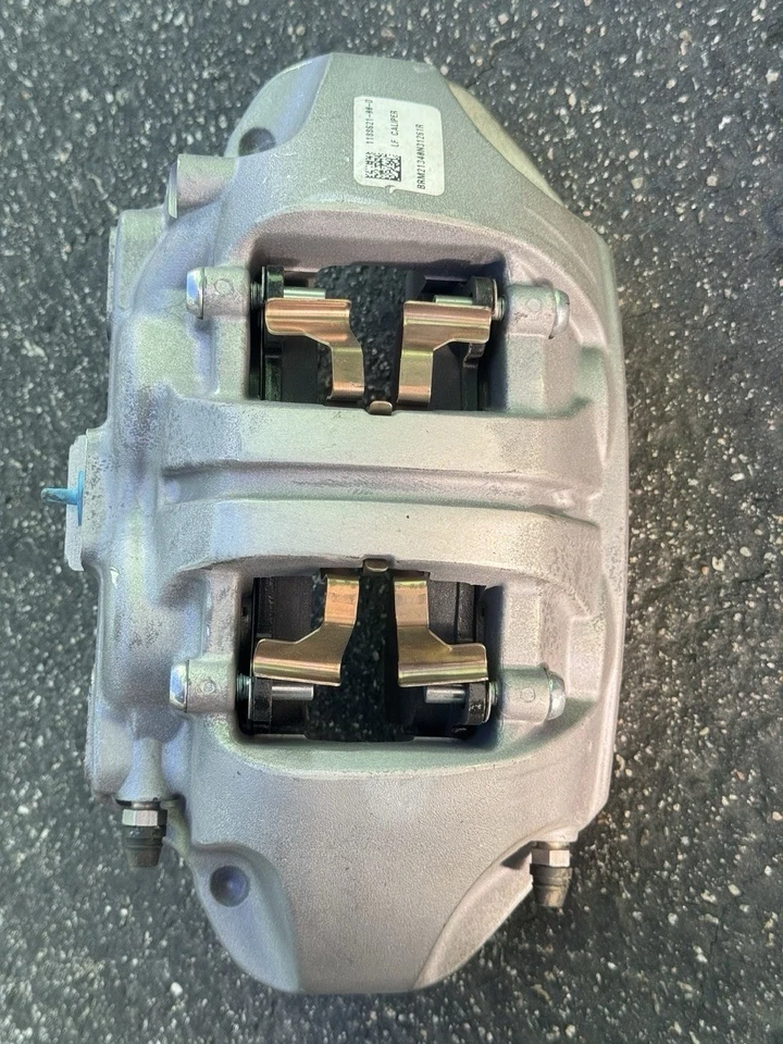 2020-2024 Tesla Model Y MY Front Left Caliper w/ Brake Line Hose 1188621-00-D - Image 2 of 4