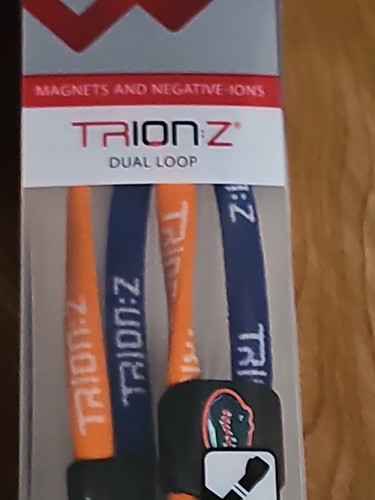 NIP Trion Z Dual Loop Magnetic Ionic Bracelet University Of Florida Gators L - Picture 3 of 7