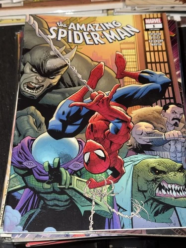 THE AMAZING SPIDER-MAN #1 (2018) | 1st Ryan Ottley Cover Wraparound