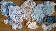0-1 months baby boy girl unisex clothes bundle excellent condition