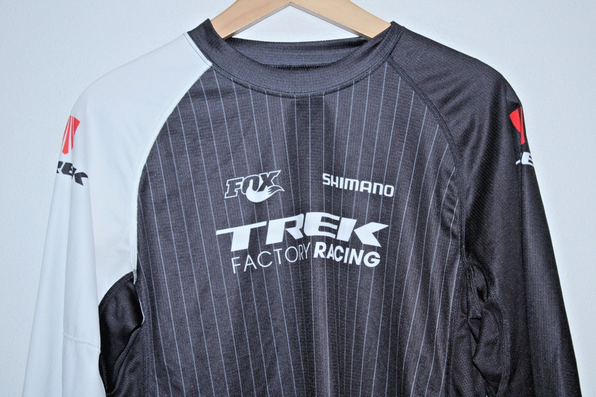 Trek Factory Racing Mens Cycling Jersey Rear Pockets S 40