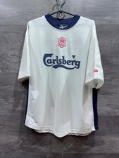 Liverpool 1999-00 Carlsberg Rare Vintage Football Shirt Jersey Reebok Size M