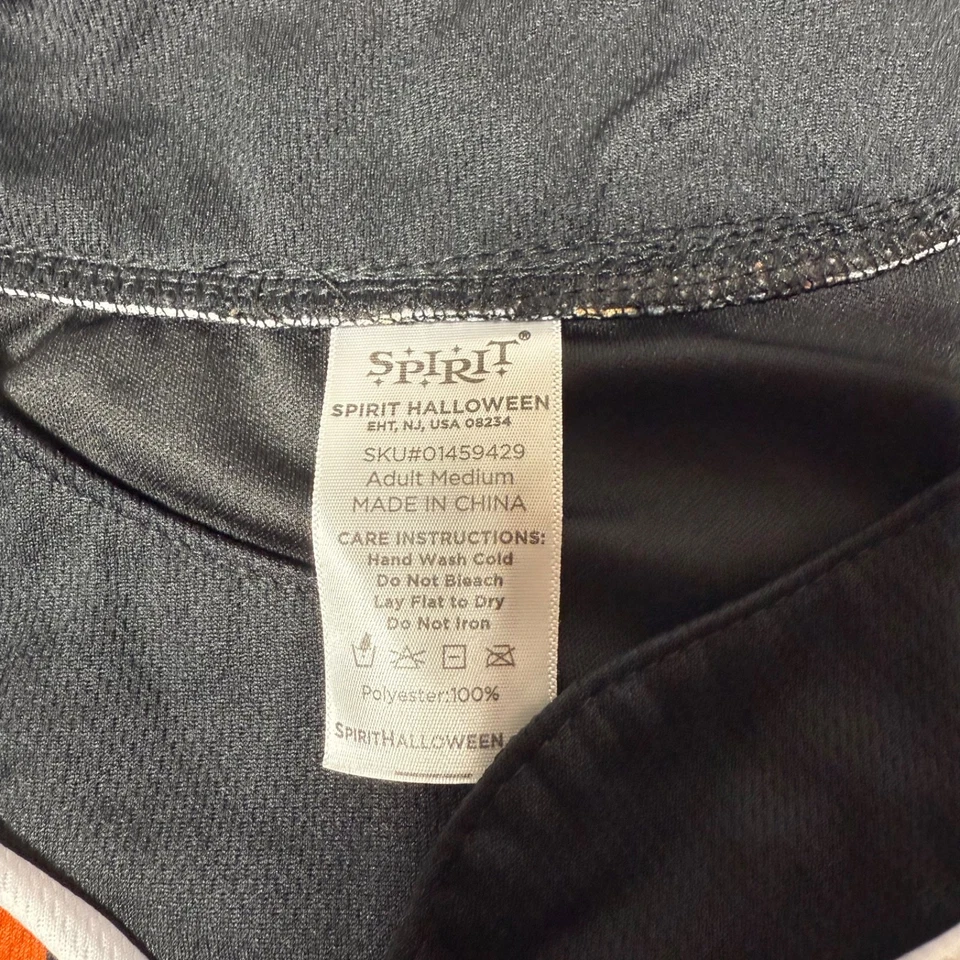 NUEVO Spirit Halloween 31 Drinking Team Jersey Adulto Talla Med Naranja/Negro/Blanco Foto 4 de 4