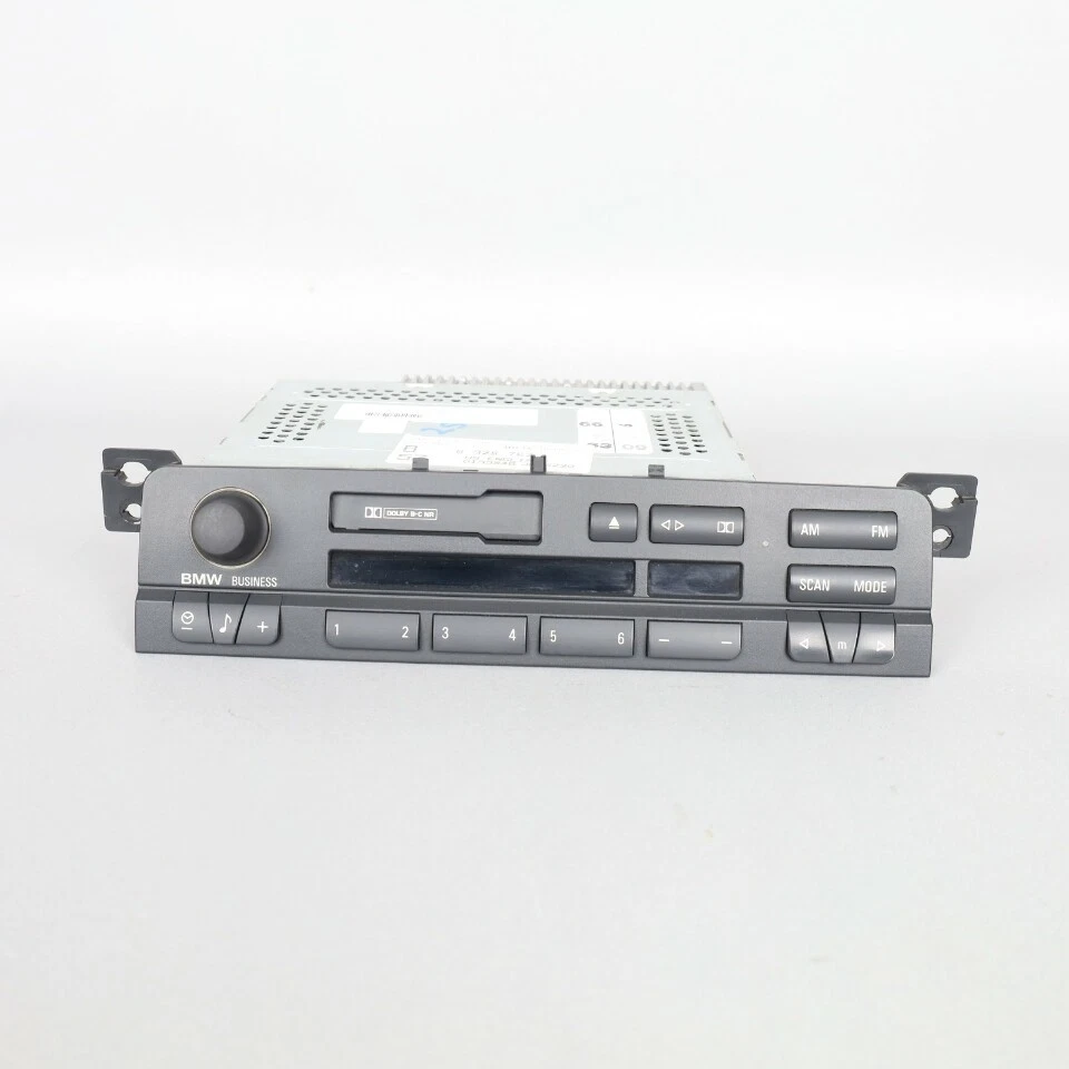 BMW 330ci AM FM 2001-2006 cassette radio estéreo OEM usado Foto 3 de 4