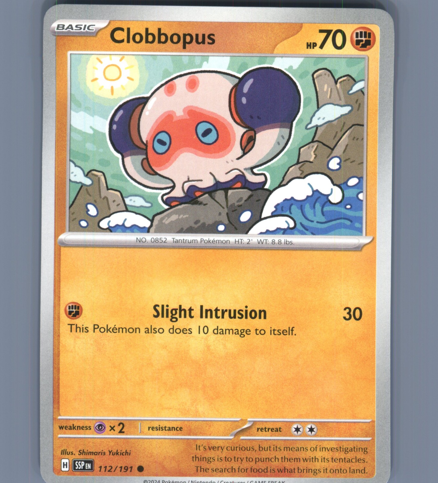 Clobbopus Common SV08: Surging Sparks 112/191 NM English