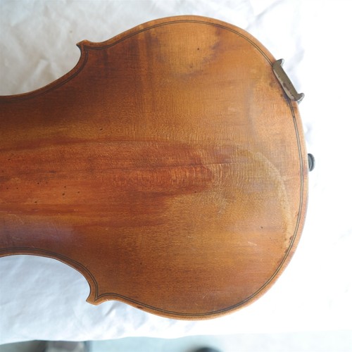 Vtg 1950's Stradiuarius copy 4/4 violin W/ bow & Case