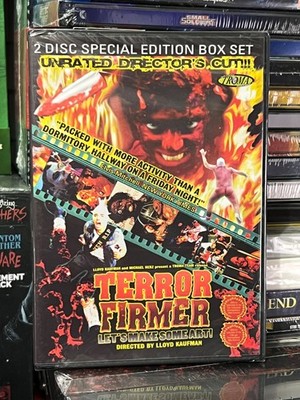 Terror Firmer: 2 Disc Special Edition - Unrated (DVD) Lloyd Kaufman, BRAND NEW!