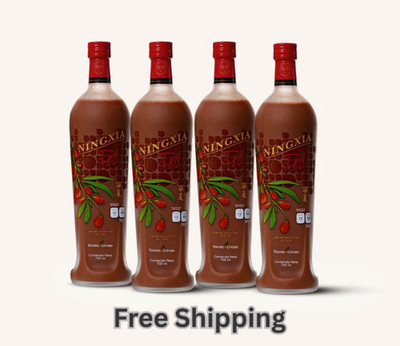 4 Bottles x 750ml - NingXia Red Young Living Essential Oils -New