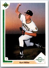 ⚾ 1991 Upper Deck #68 Kurt Miller Pittsburgh Pirates RC
