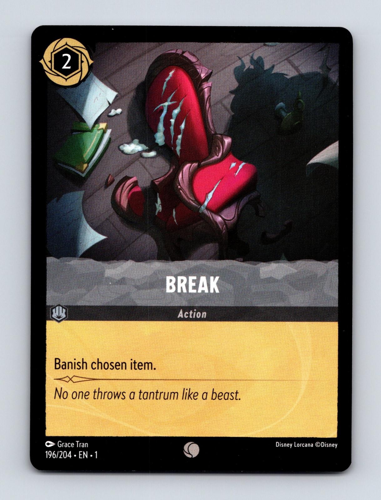 BREAK 196/204 COMMON THE FIRST CHAPTER LORCANA NM