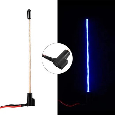 INJORA LED Peitschenlicht für 1/18 1/24 RC Crawler - Blau (L43-BL)