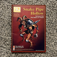 Avalon Hill RuneQuest Snake Pipe Hollow Adventure Module 1983 MPN 85713