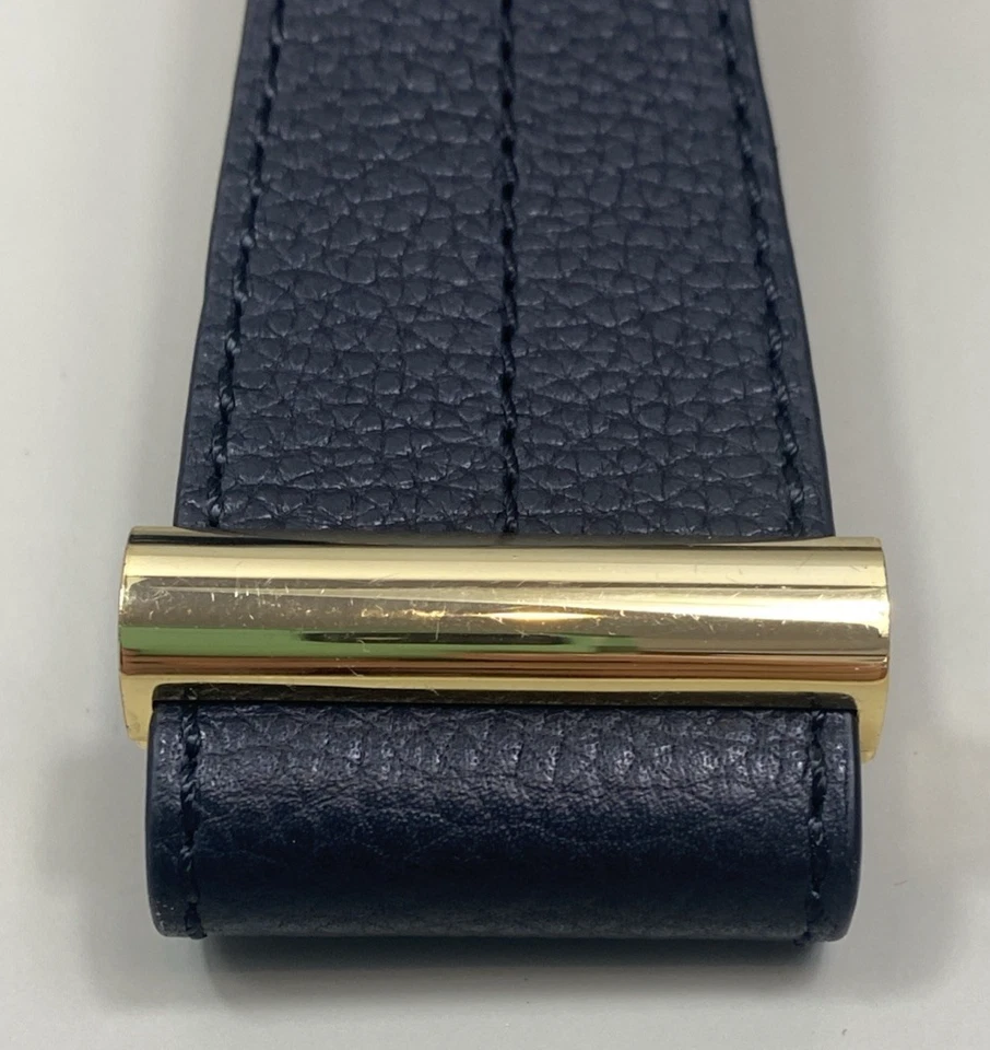 Vince Camuto Clutch Wristlet 100% Couro Genuíno Preto com Cabo Largo - Raro - Imagem 2 de 4