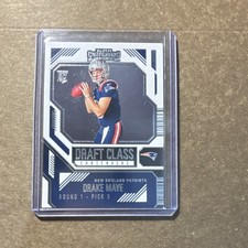 Panini Contenders Draft Class Drake Maye #3 Patriots Rookie Football 2024