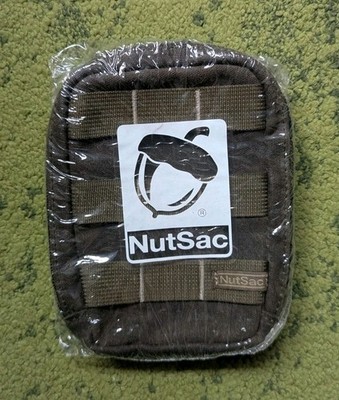 Nutsac Admin Pouch   Tan Waxed Canvas   American Made   NEW Unopened   MOLLE