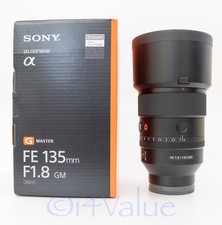 L K Mint with Box, Sony FE 135mm F1.8 GM lens, USA model