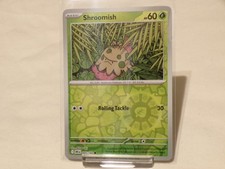 Pokémon TCG Shroomish 005/182 – SV10 Destined Rivals Reverse Holo Common Card Mt