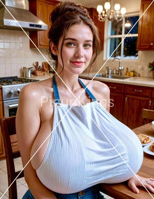 8X10 Color Photo Print Fantasy Art Photography Art Posed Busty Mature Woman 4