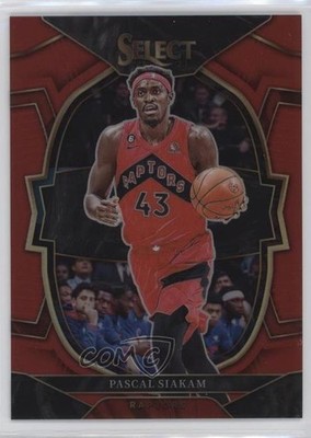 2022-23 Panini Select Concourse Red Prizm 102/199 Pascal Siakam #48 14p0