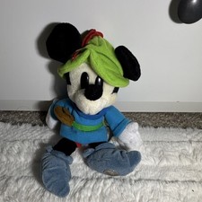 Disney Mickey Mouse Beanbag Plush Walt Disney World 2000 Commemorative