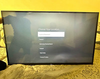 Amazon Fire TV 42 Flat Screen TV, 2160p 4K Resolution, Black