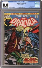 Tomb of Dracula #10 CGC 8.0 1973 2123799003 1st app. Blade the Vampire Slayer