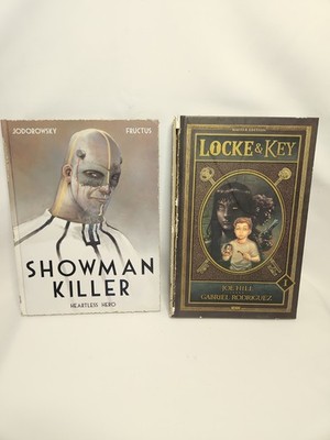 Locke and Key Master Edition 1, Showman Killer 1 Graphic Novel Reading Copy Lot