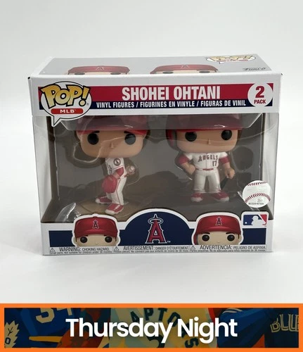 SHOHEI OHTANI FUNKO POP! MLB VINYL FIGURES 2 PACK BASEBALL