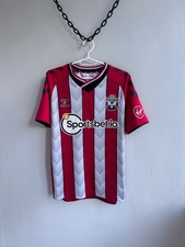 SOUTHAMPTON 2021 2022 HOME SHIRT FOOTBALL SOCCER JERSEY HUMMEL MENS SIZE M
