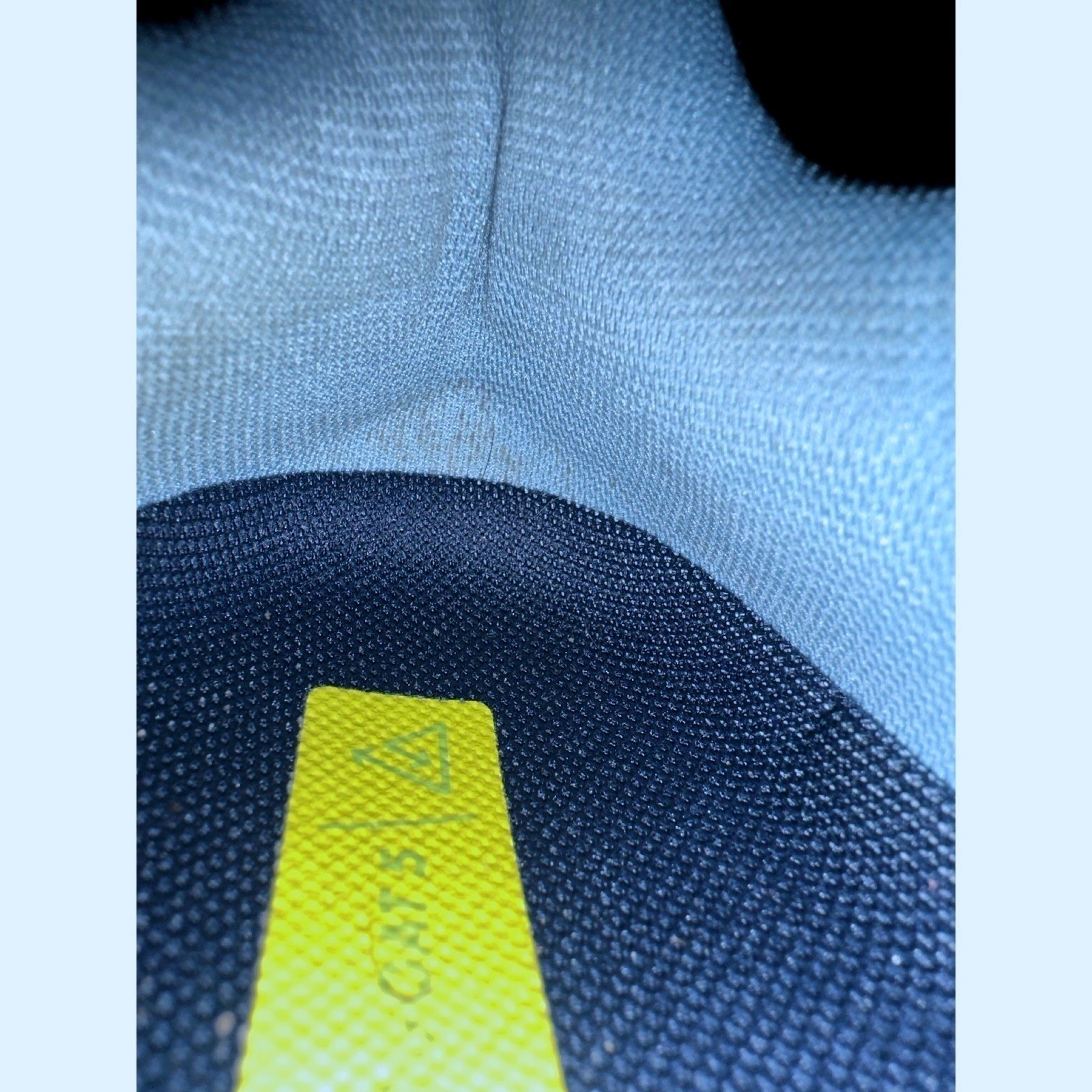 Hoka Speedgoat 5 Youth 5Y Stone Blue Dark Citron Trail Running Shoes Sneakers thumbnail 13