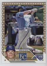 2023 Topps Complete Set Fanatics Exclusive Gold Star Nate Eaton #557 14dq