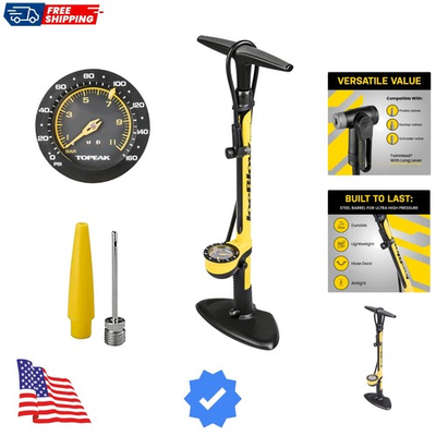 #ad #ad JoeBlow Sport III High Pressure Bike Floor Pump – 160 PSI Durable Steel Barr... $136.99