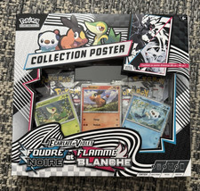Pokemon Poster Box EV10.5: Schwarzblitz Weiße Flamme - Neu/Sealed - DE