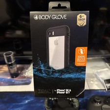 Brand New BODY GLOVE TIDAL WATERPROOF CASE black for iPhone SE / 8 / 7 - NIB