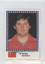 1989 Semic Hockey World Championship Stickers Sergei Mylnikov #79 7ez