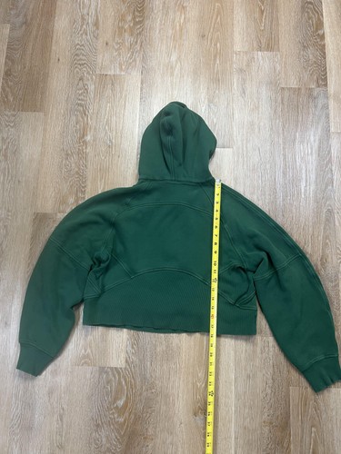 Felpa Lululemon Scuba con cappuccio donna extra small mezza zip cropped pullover - Foto 4 di 7
