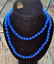 Lapis Lazuli Necklace w/Gold Clasp