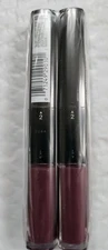 2 X LOREAL VIOLET PARFAIT 107 PRO LAST 2 STEP LIPSTICK New/Sealed Free shipping 