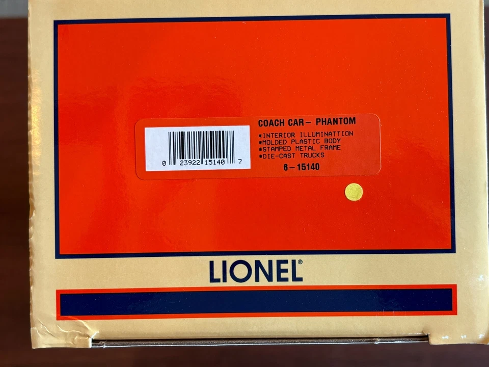 Lionel 6-36002 Pratt's Hollow Passenger Car 4 Pack, All Appear to be Unused - Image 4 of 4