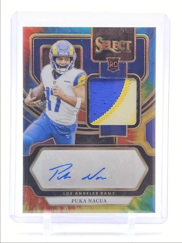 PUKA NACUA 2023 SELECT RPA ROOKIE PATCH TIE DYE PRIZM RC AUTO /25 Q6746