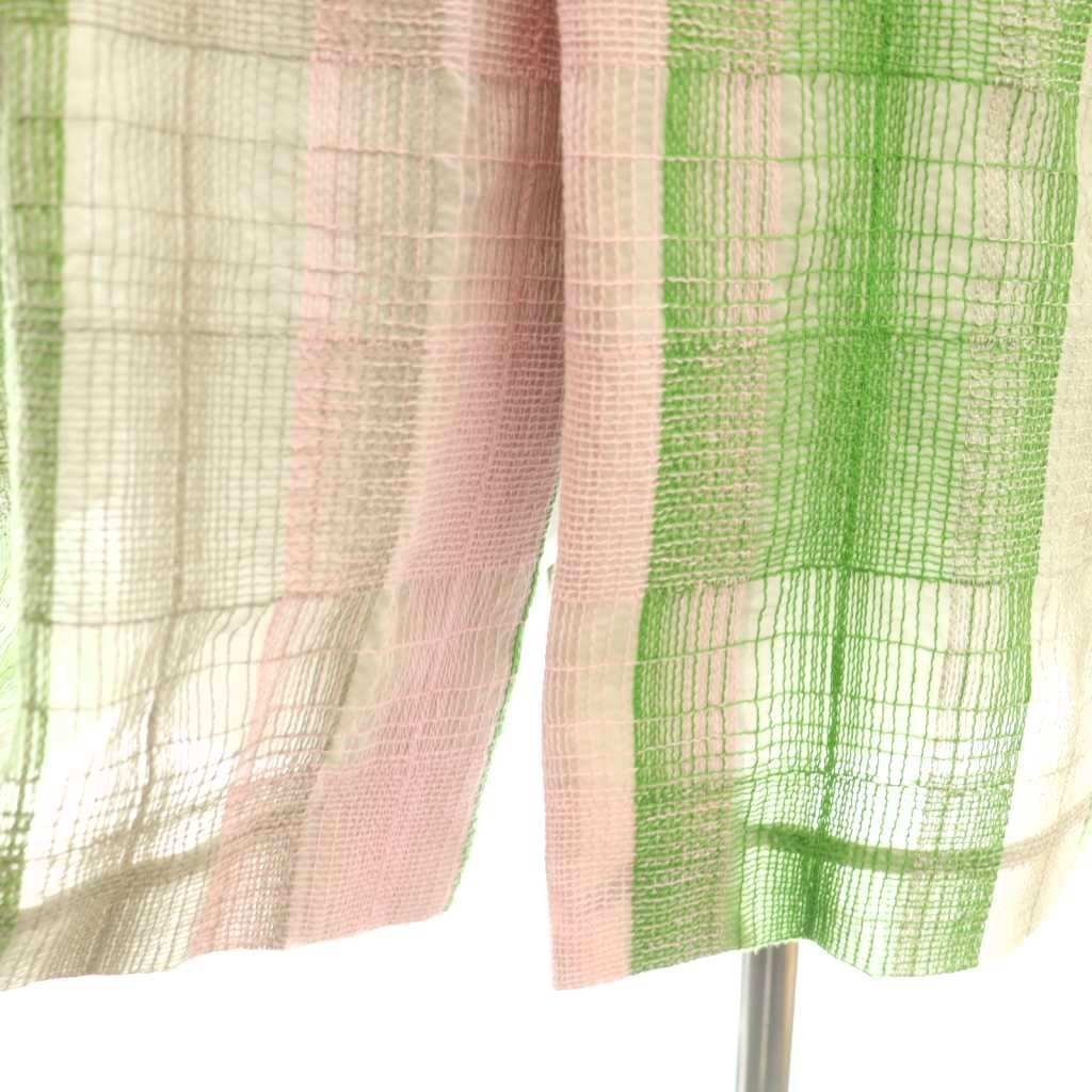 AMERI 25SS CHECK EMBROIDERY NO COLLAR JACKET F Mu… - image 6