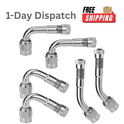 Mellbree 6 Pack Valve Stem Extenders 45 90 135 Degree Schrader Tire Valve