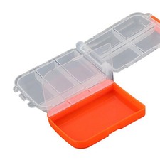 Boîte à Leurres de Pêche Compacte en Plastique avec Rangement à Trois Face e