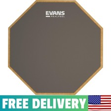 RealFeel Single-Sided Drum Practice Pad, 12 I...