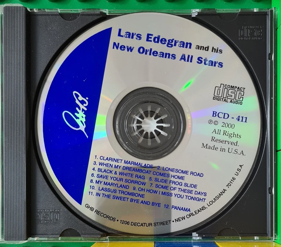 Lars Edegran and his New Orleans All Stars - GHB - CD - Bild 3 von 4