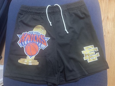 Eric Emanuel EE New York Knicks NBA Finals Champions Shorts Black Size M IN HAND